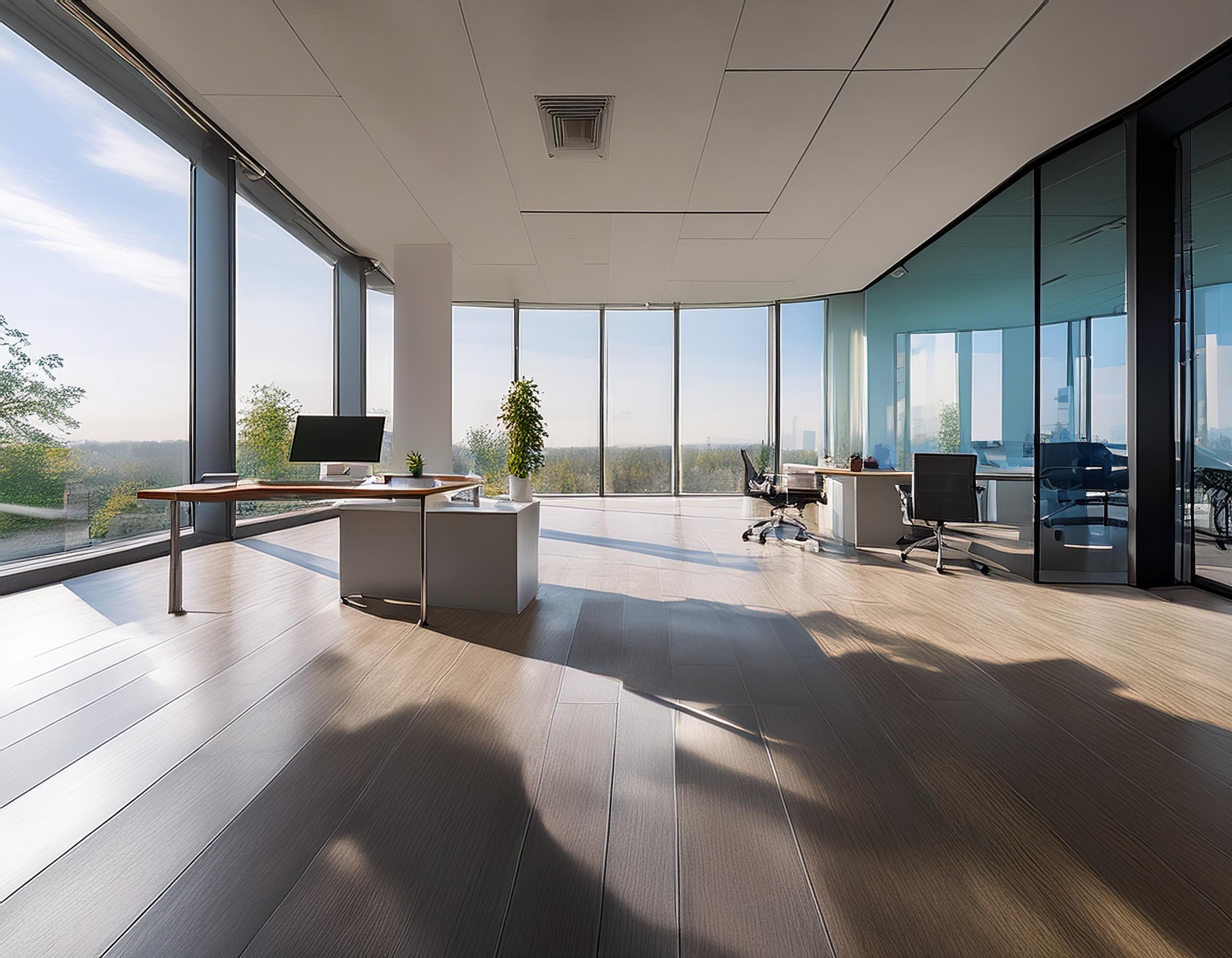 Elegantes Büro eines Steuerberaters in Frankfurt am Main